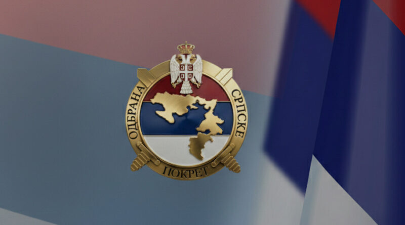 Pokret odbrana Srpske i KOMANDANT Matijašević: Karan nastavlja borbu za jačanje Srpske