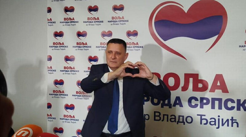 Đajić osnovao stranku “Volja naroda Srpske”: Svi će biti iznenađeni brojem glasova u oktobru (VIDEO)