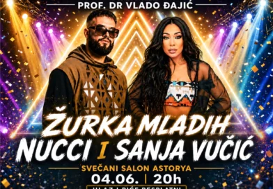 Banjaluku očekuje muzički spektakl: Nucci i Sanja Vučić stižu u Astoryu