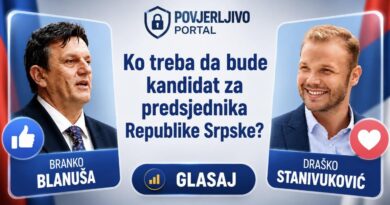 DANAS ODLUKA: Blanuša u istraživanju deklasirao Stanivukovića