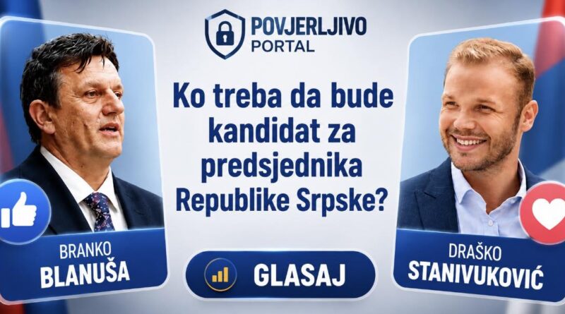 DANAS ODLUKA: Blanuša u istraživanju deklasirao Stanivukovića