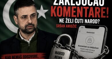 Pozadinac Amiđić zaključao komentare na mrežama; Niko ga ne voli