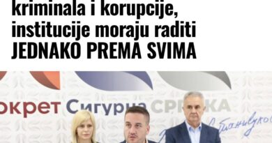 Na čelu Draškovog odbora za borbu protiv kriminala i korupcije Drina Trećina