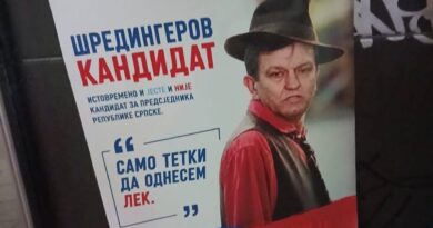 Novi plakati: Blanuša kao „Šredingerov kandidat“ 