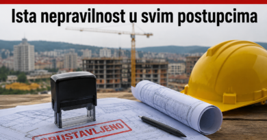 STOP DRAŠKOVOM LOPOVLUKU: Inspektori zaustavili četiri regulaciona plana